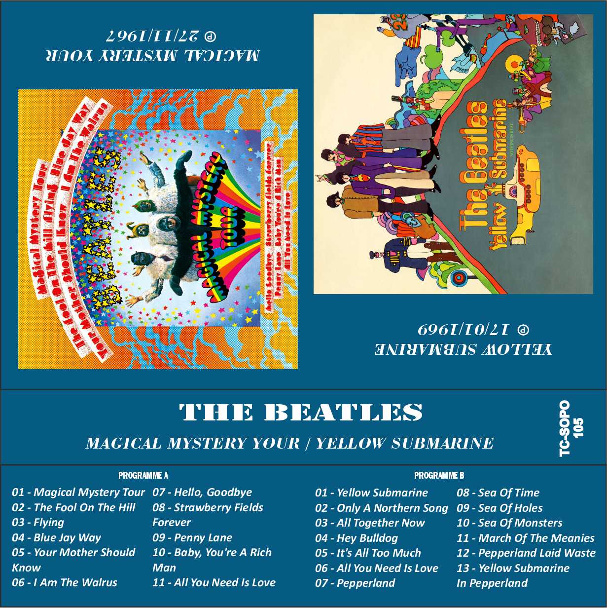 The Beatles-Yellow Submarine-Magical Mystery Tour